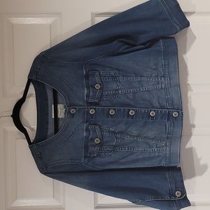 Torrid Cropped Jean Jacket 3x